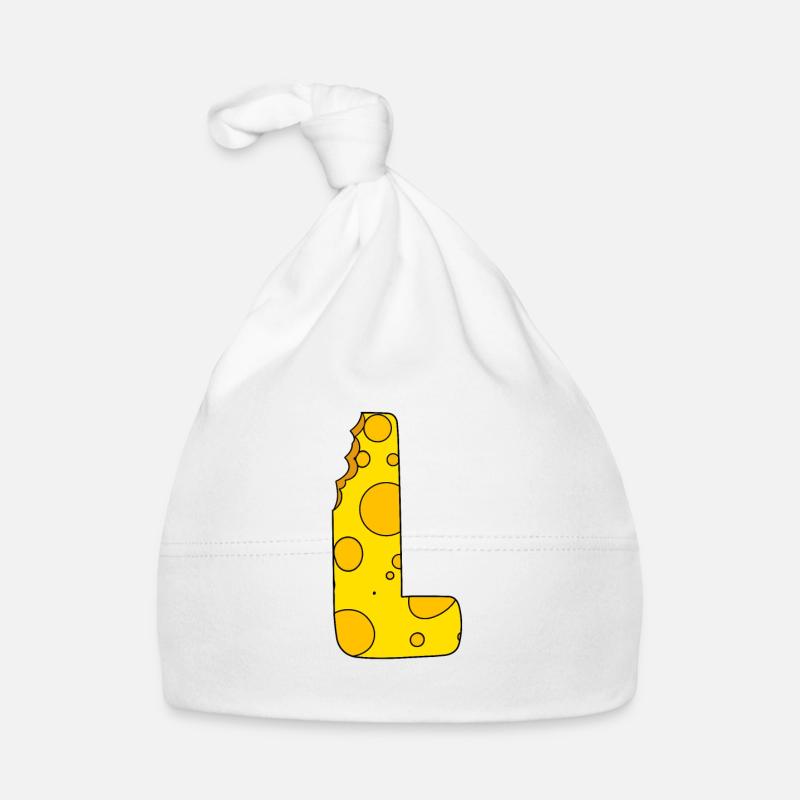 Lettre L Bonnet bio Bébé