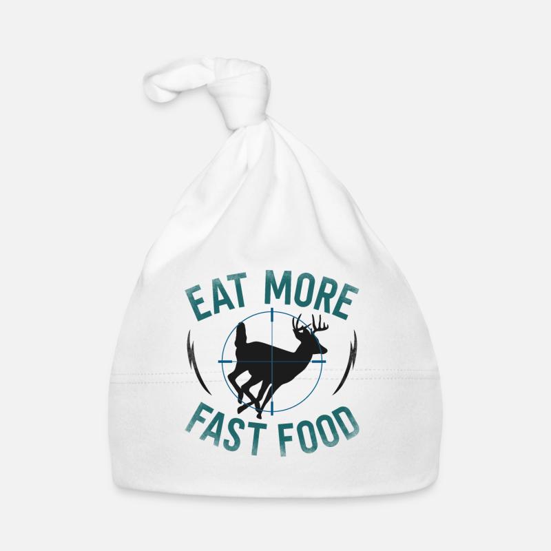 Chasseur de cerfs buck mange plus Bonnet bio Bébé
