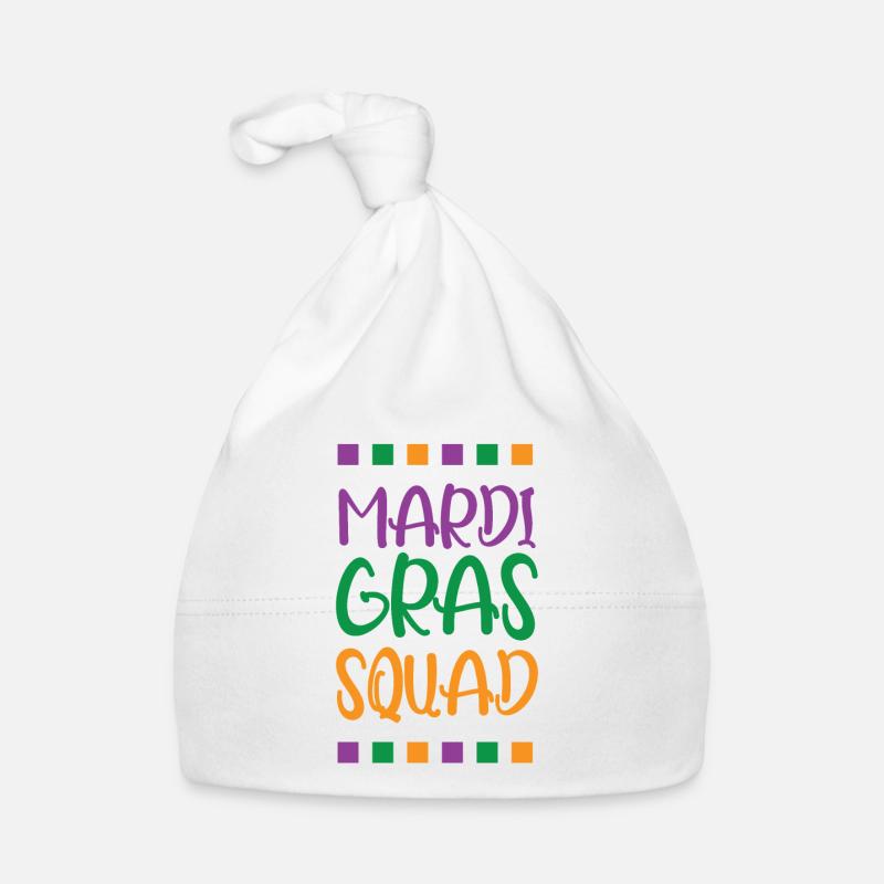 Escouade de Mardi Gras Bonnet bio Bébé