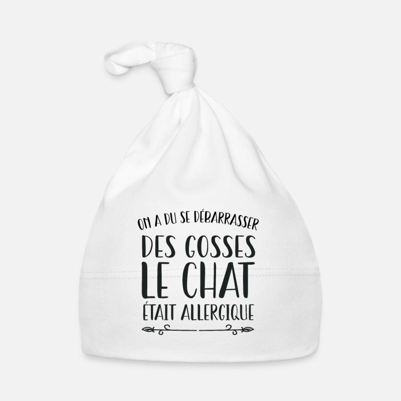 On a du se débarrasser des gosses Bonnet bio Bébé