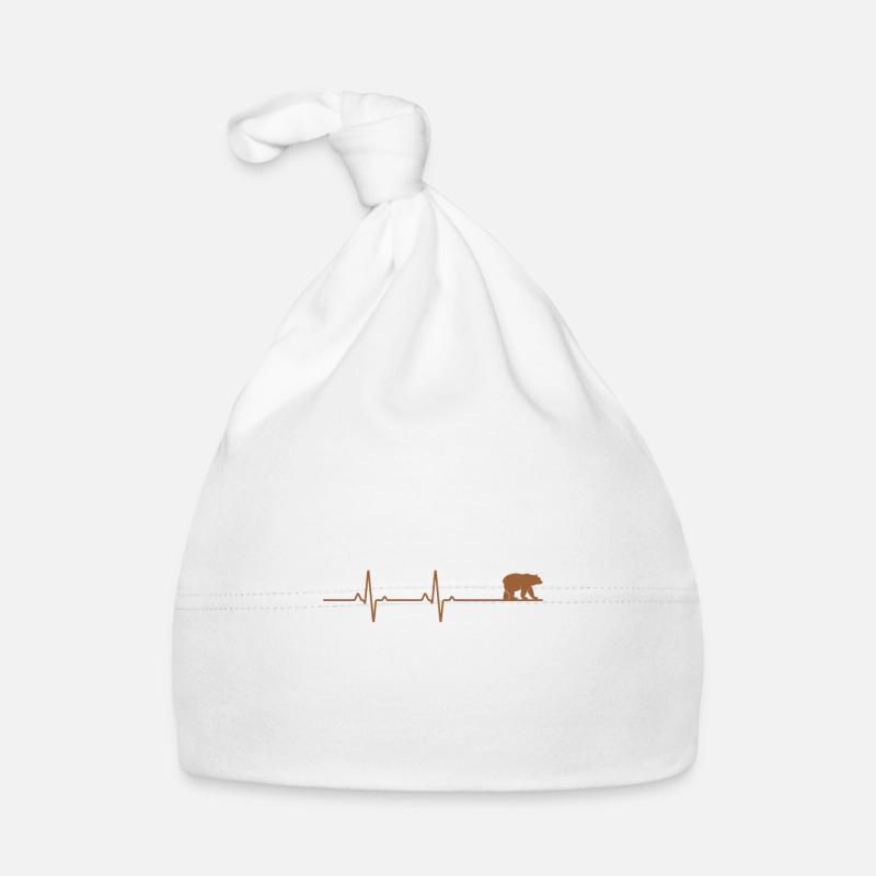 Bärenherzschlag Baby Bio-Mütze
