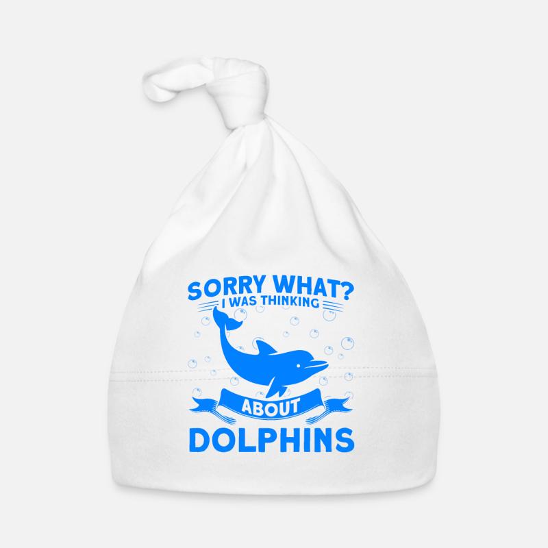 Delfin Delfin Liebhaber Tier Delfine Geschenk Baby Bio-Mütze