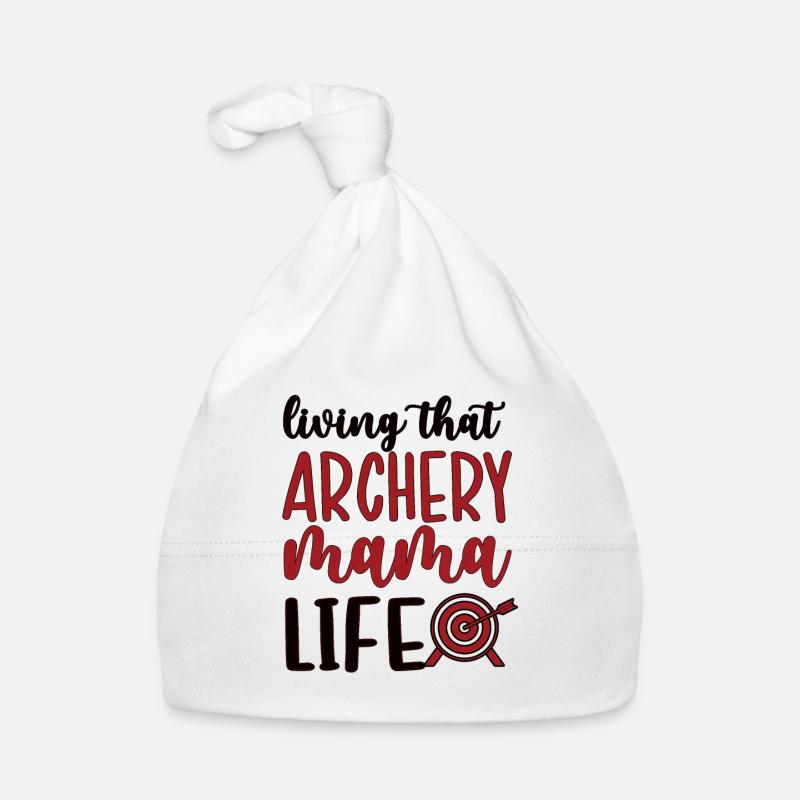 Beste Bogenschießen-Mama Von Bogenschützen Mutter Baby Bio-Mütze