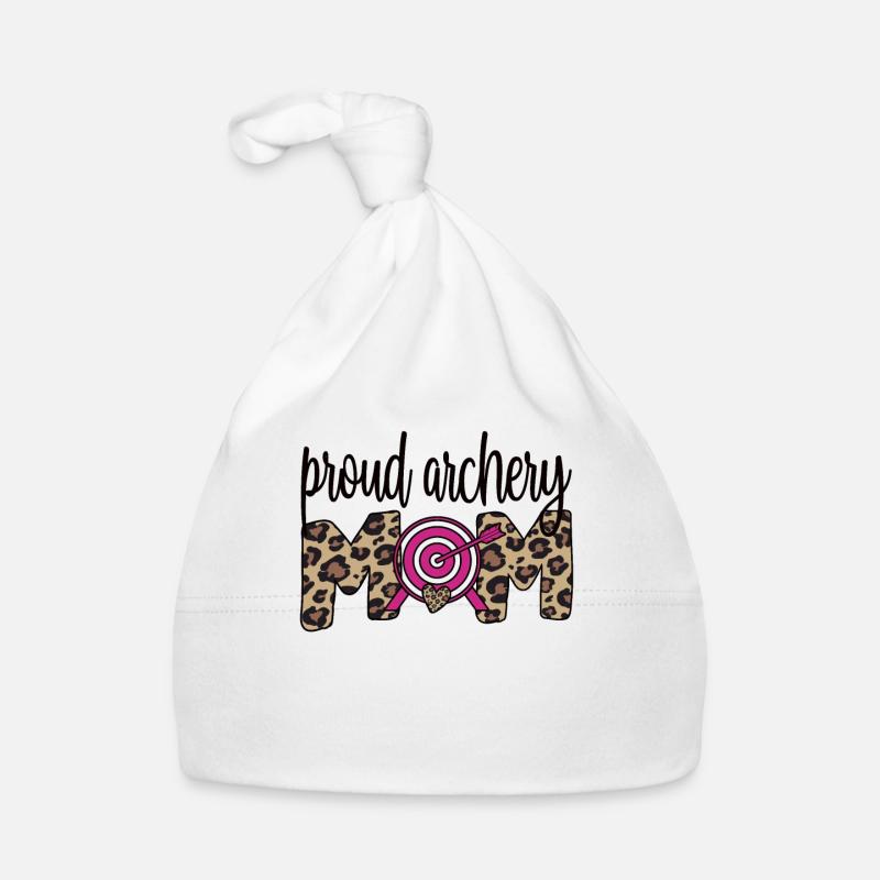Stolze Bogenschießen-Mama Von Bogenschützen Mutter Baby Bio-Mütze