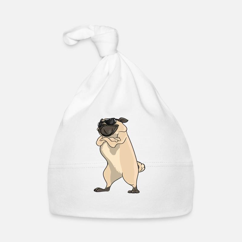 I Am Really Pug Addict Organic Baby Cap