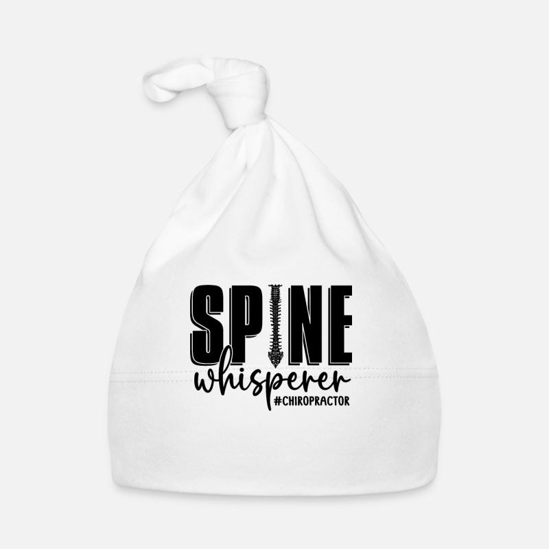 Chiropractor Chiropractic Physio Idée cadeau Bonnet bio Bébé