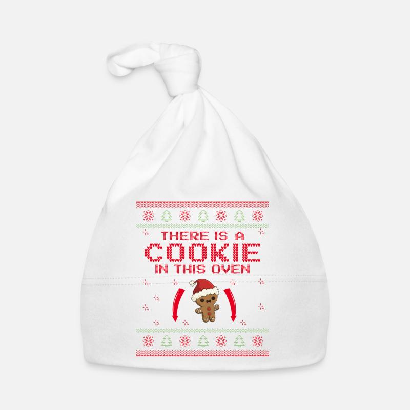 Merry Christmas Christmas Xmas Organic Baby Cap