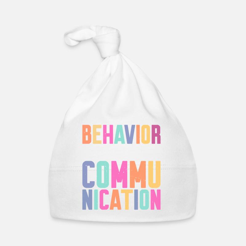 Behavior Is Communication 7 Organic Baby Cap