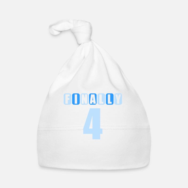 Endlich 4 Mama sagt hab nur 2 Fehler 4. Geburtstag Baby Bio-Mütze