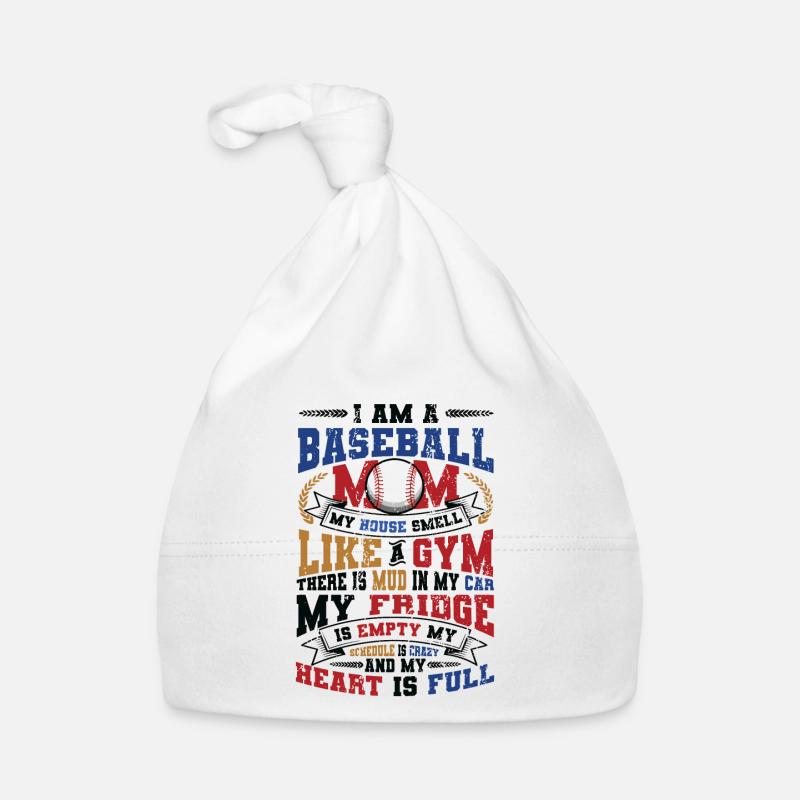 Ich bin eine Baseball-Mutter, Spieltag. Baby Bio-Mütze