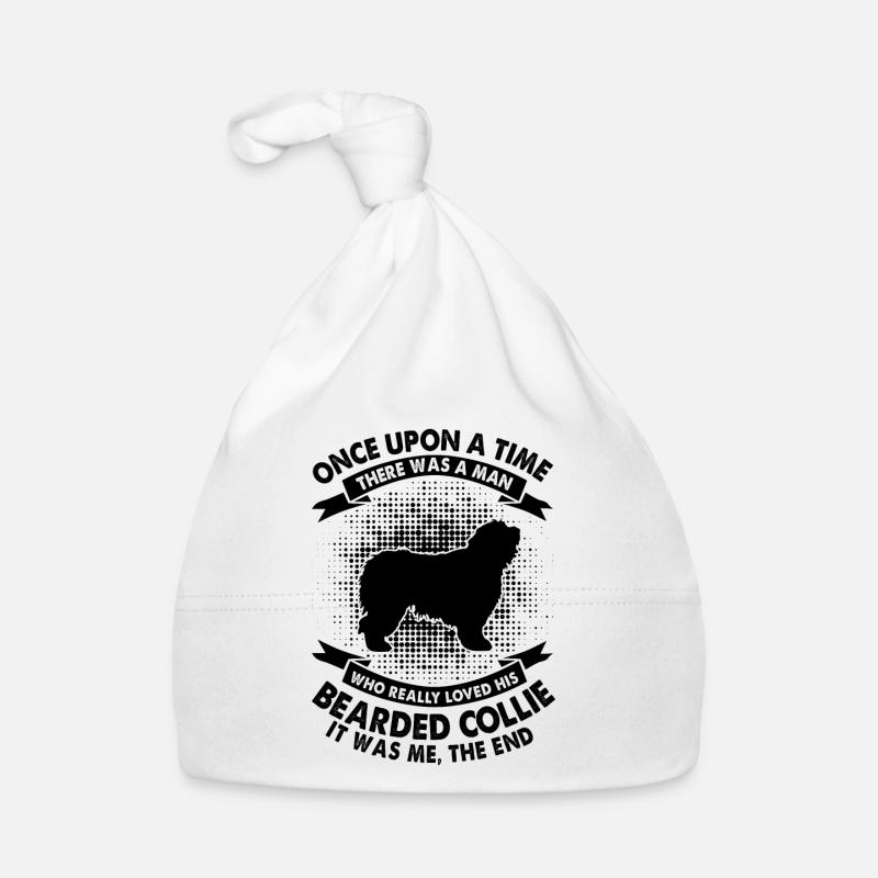Es War Einmal - Bearded Collie Baby Bio-Mütze