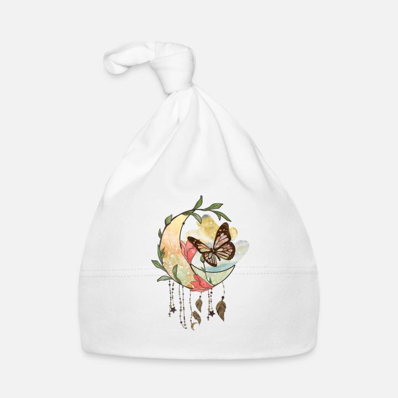 Fleur de papillon Dictons floraux Disant fleurs Bonnet bio Bébé