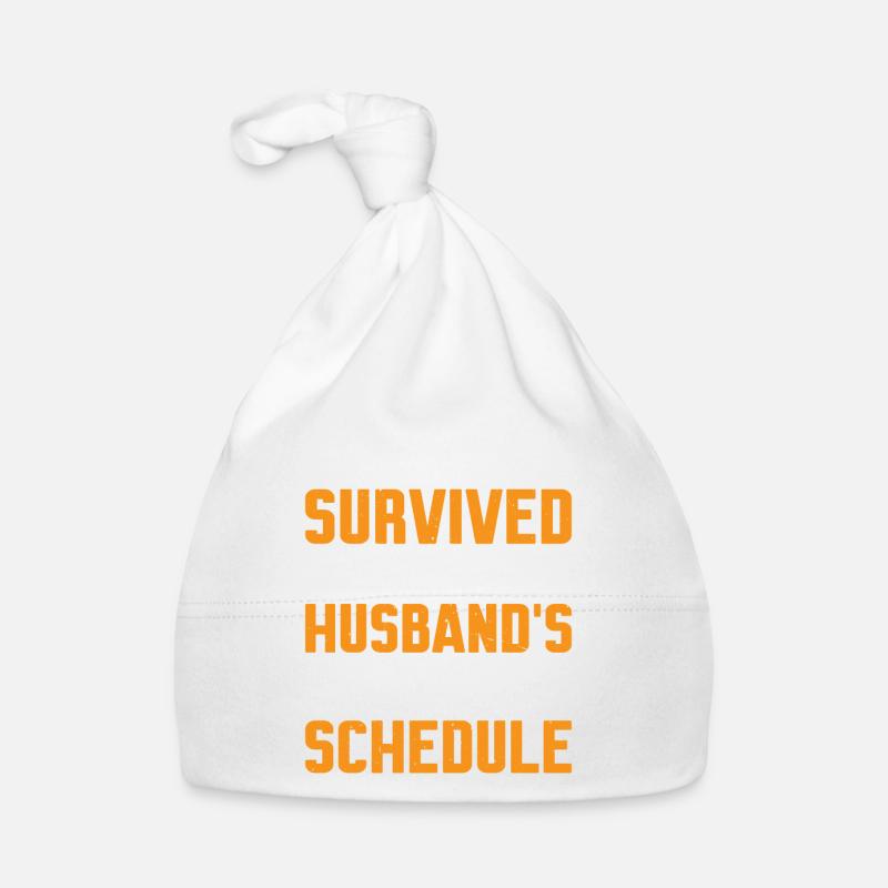 I Survived My Husband's Training Schedule 7 Baby Bio-Mütze