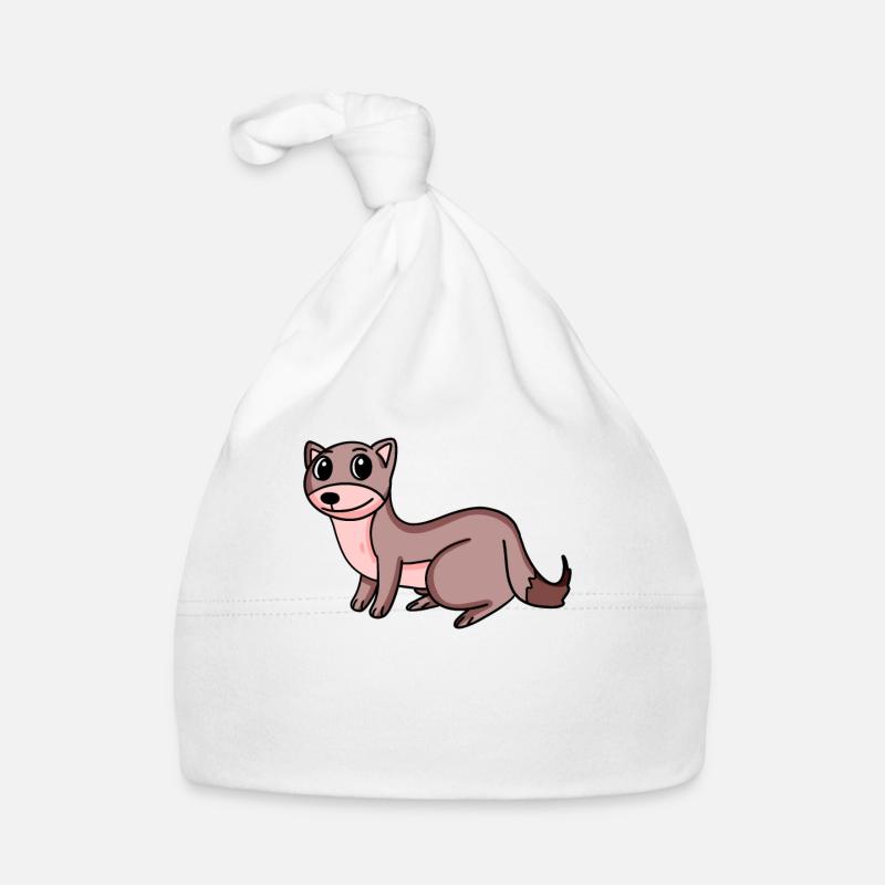 Weasel Marten Organic Baby Cap
