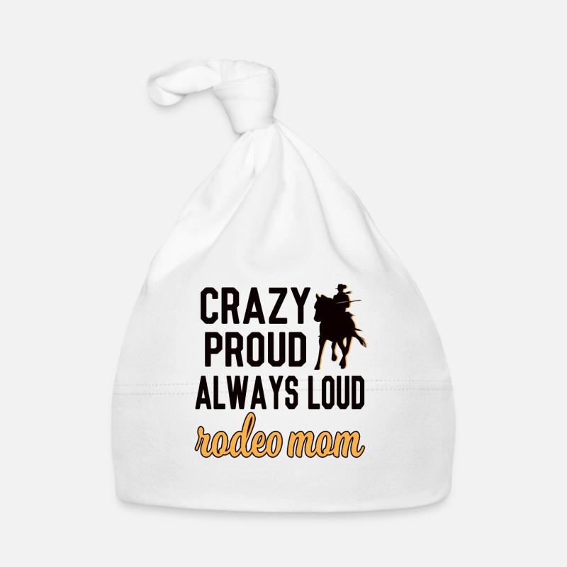 Stolze Rodeo Mama Rodeo-Reiter Mutter Geschenk Baby Bio-Mütze