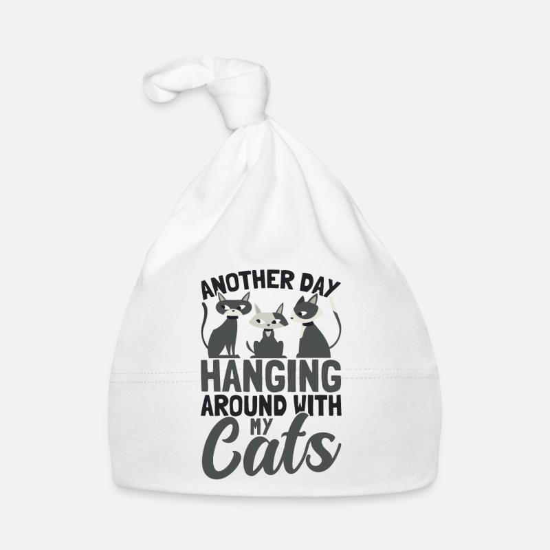 Cats Cat Owner Pet Animals Gift Organic Baby Cap