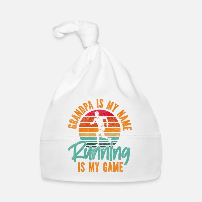 Running Runner Half Marathon Organic Baby Cap