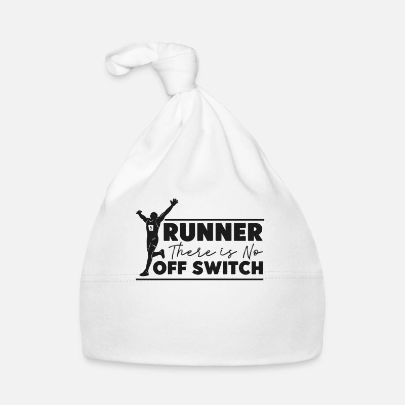 Running Runner Half Marathon Baby Bio-Mütze
