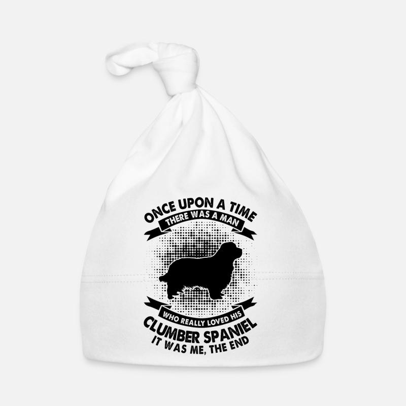 Once time - Clumber Spaniel Organic Baby Cap