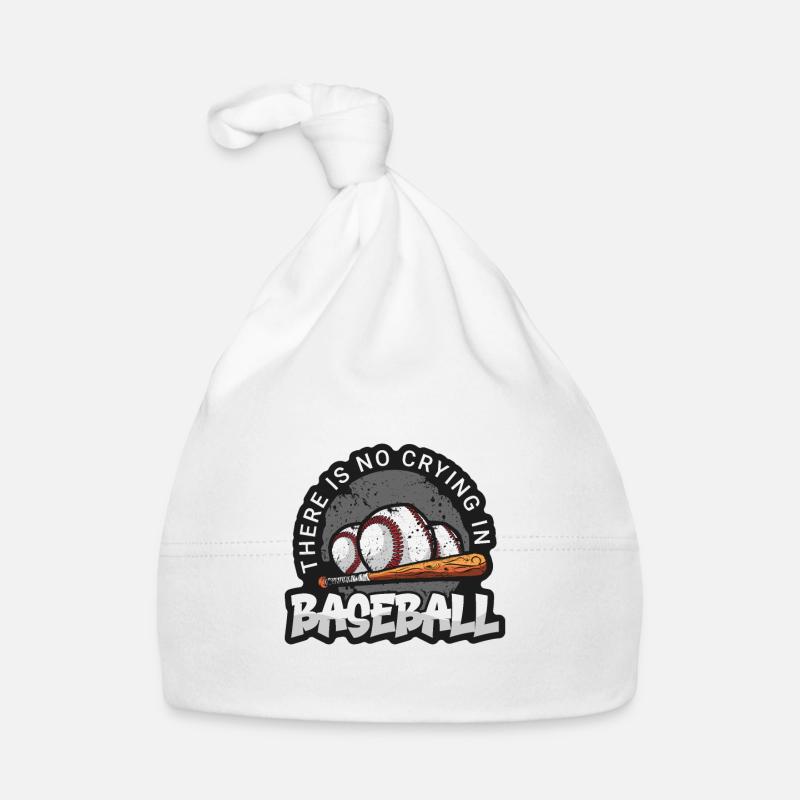 Baseball present home run baseball player athlete Organic Baby Cap