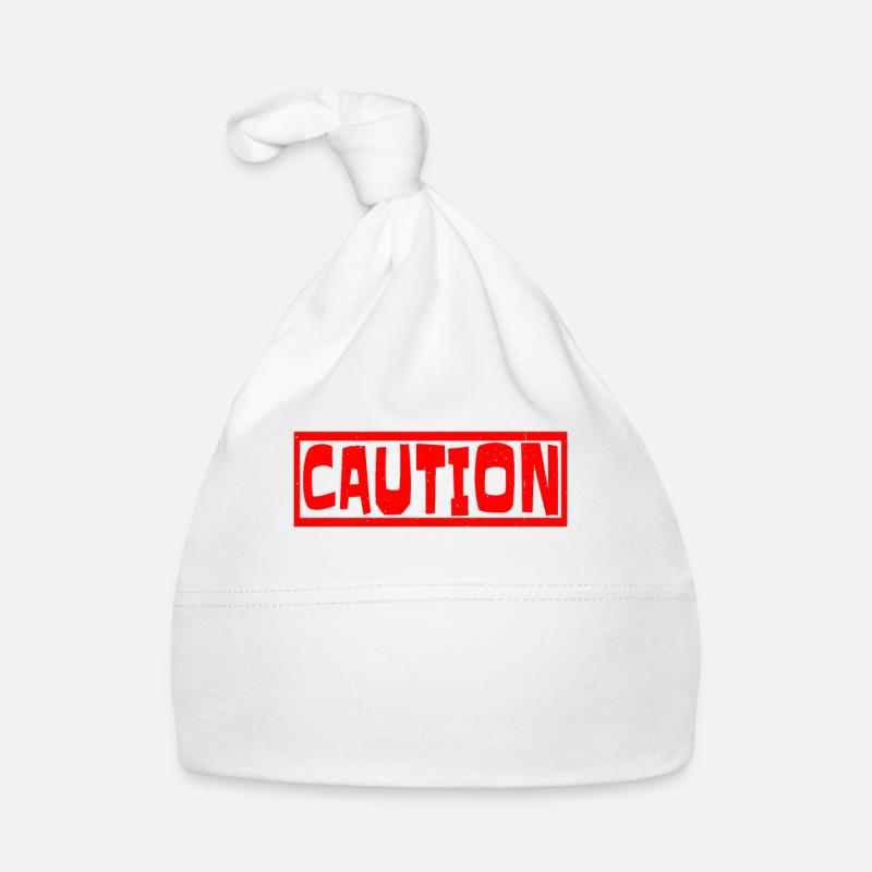 Caution I Learned To Drive Through Video Games 3 Organic Baby Cap