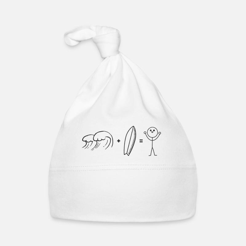 Surf, vagues, surf, surf, Bonnet bio Bébé