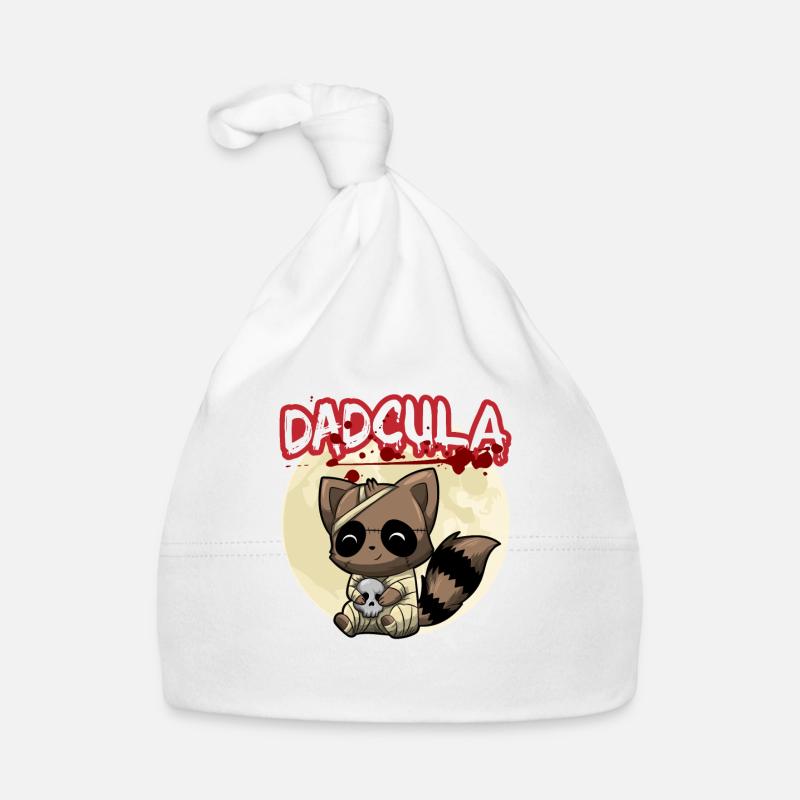 Dadcula Dracula Vampire Dad Funny Halloween Party Baby Bio-Mütze