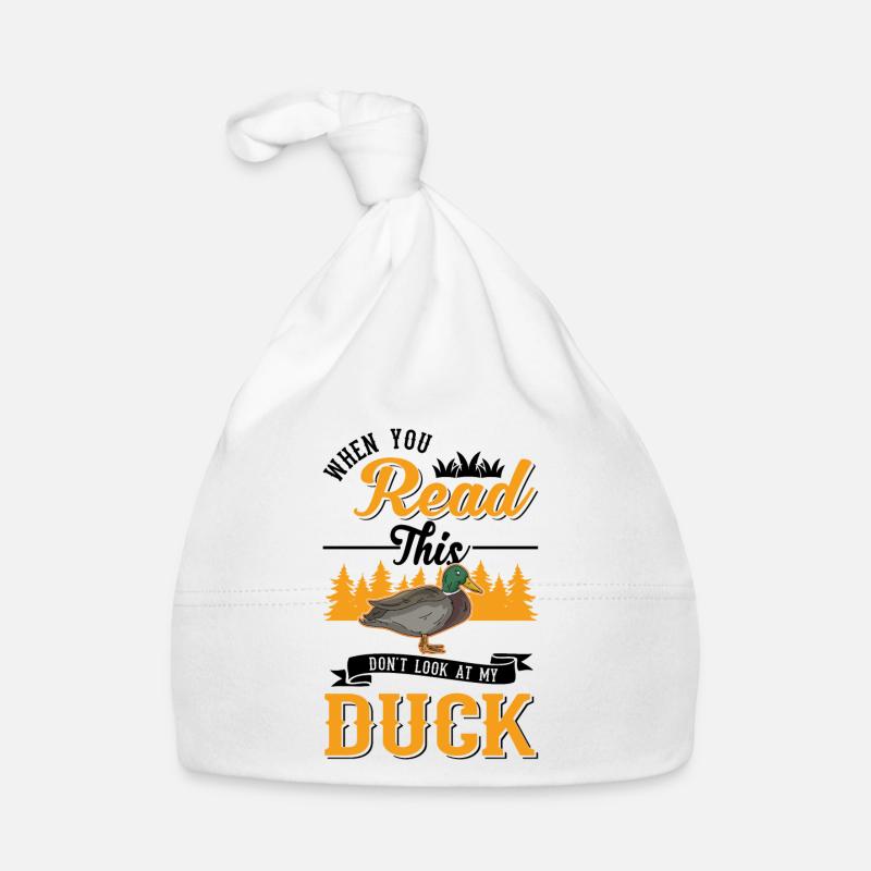 Canard Cadeau Canard Éleveur de Canard Bonnet bio Bébé