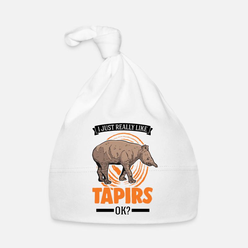 J’aime beaucoup Tapirs Bonnet bio Bébé