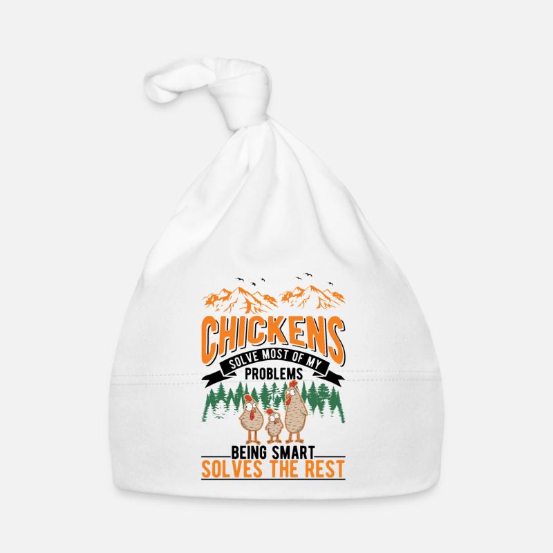 Poulet Élevage de poulet Éleveur de poulet Bonnet bio Bébé