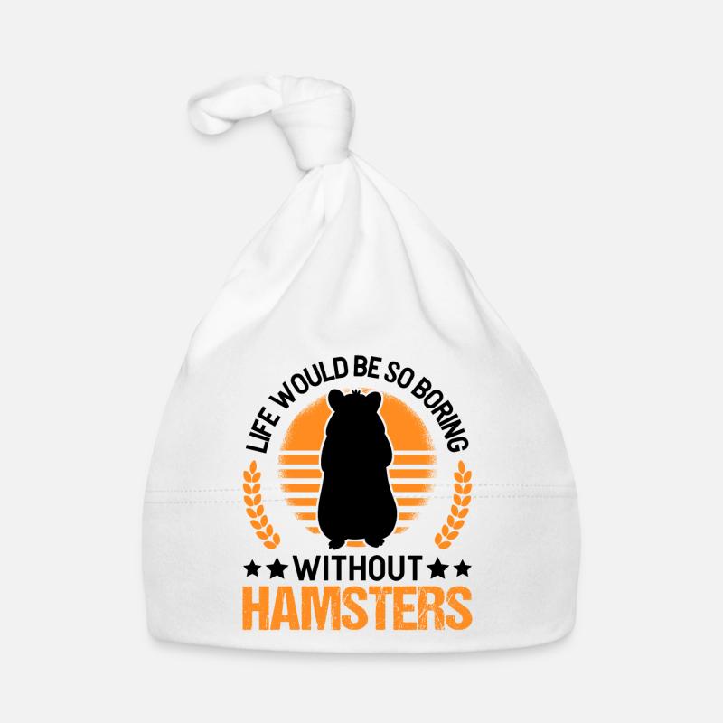 Hamster Owner Golden Hamster Hamster Organic Baby Cap