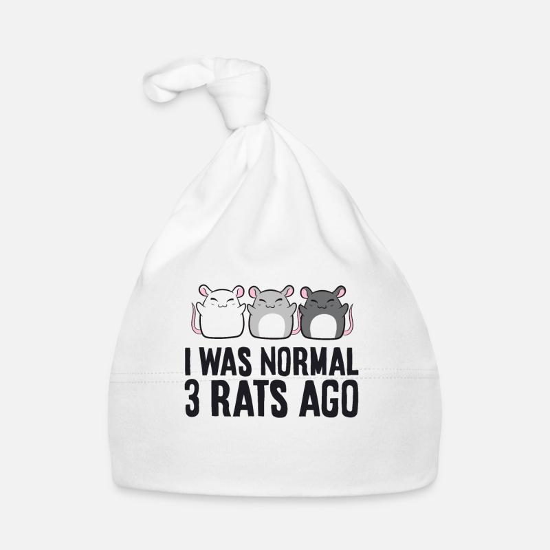 J’étais un propriétaire de rats normal avant 3 rats Bonnet bio Bébé