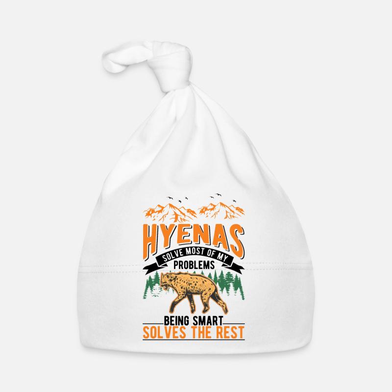 Hyäne Geschenk Erdwolf Hyena Baby Bio-Mütze