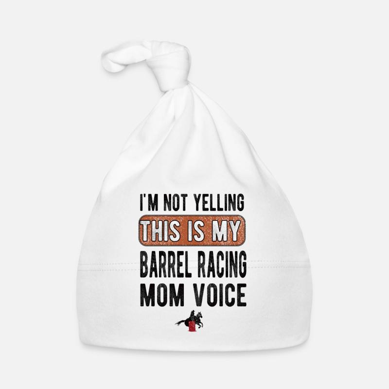 Cadeau de maman de course de baril Cadeau de maman de course de baril Bonnet bio Bébé