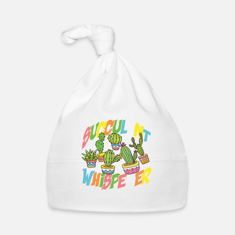 succulent whisperer Baby Bio-Mütze