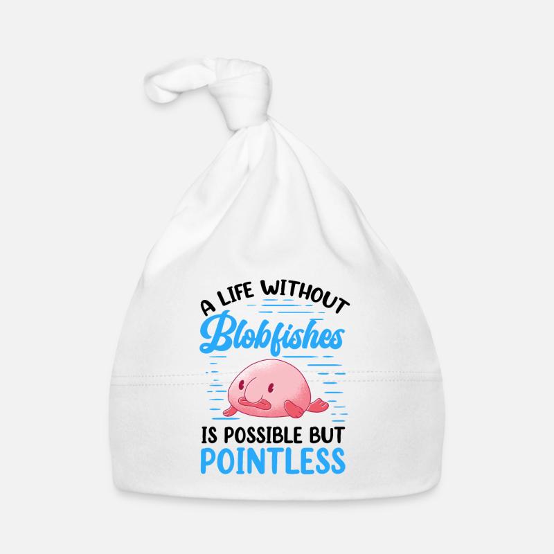 La vie sans blobfish drôle de blobfish Bonnet bio Bébé