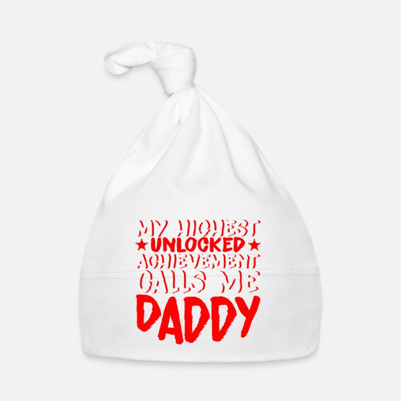 My Highest Unlocked Achievement Calls Me Daddy 4 Baby Bio-Mütze