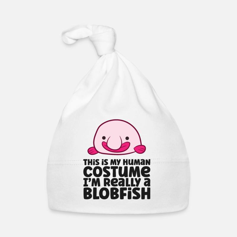 This Is My Human Costume I'm Really A Blobfish Baby Bio-Mütze