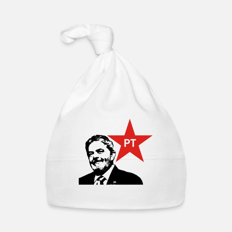 Lula PT 13 - Estrela Vermelha Organic Baby Cap