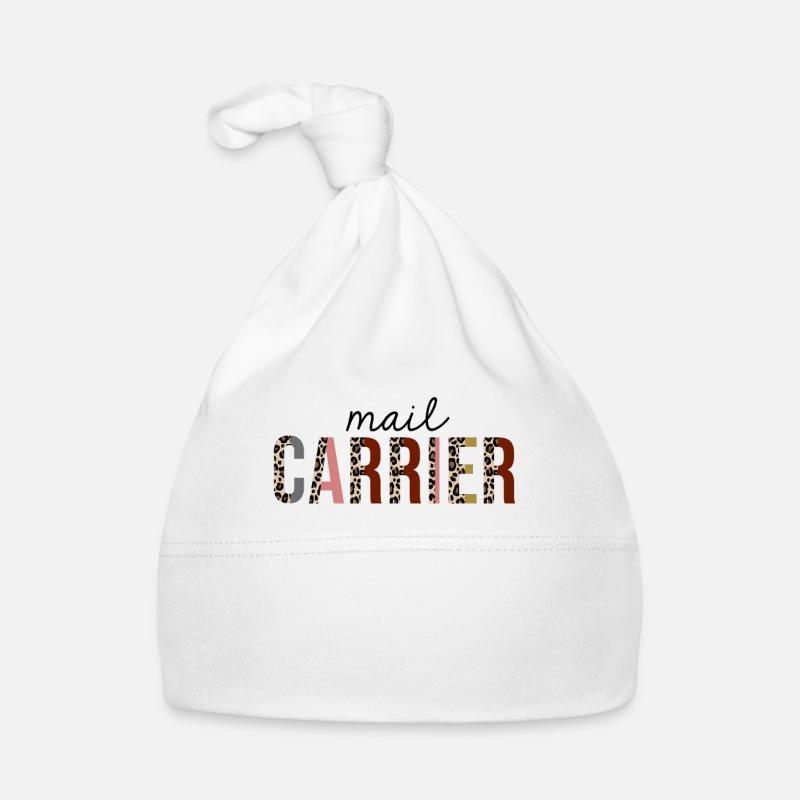 Courrier imprimé léopard drôle Bonnet bio Bébé