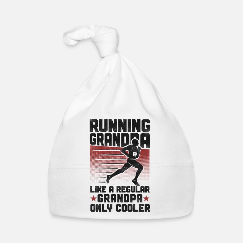 Running Runner Half Marathon Organic Baby Cap