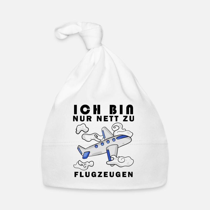 Modellflug Pilot Modellbau Flugzeug Modellbauer Baby Bio-Mütze