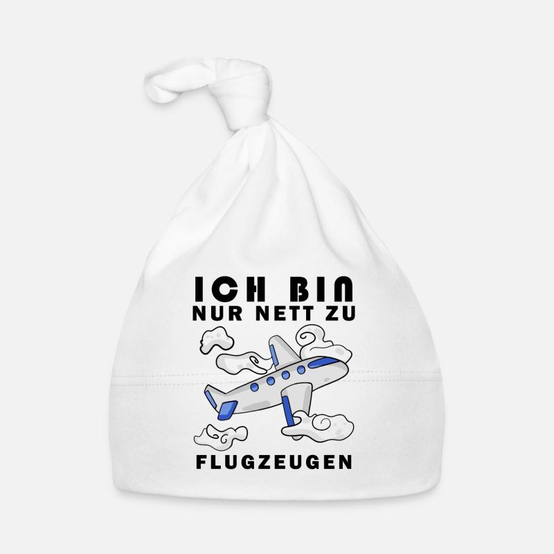Modellflug Pilot Modellbau Flugzeug Modellbauer Baby Bio-Mütze