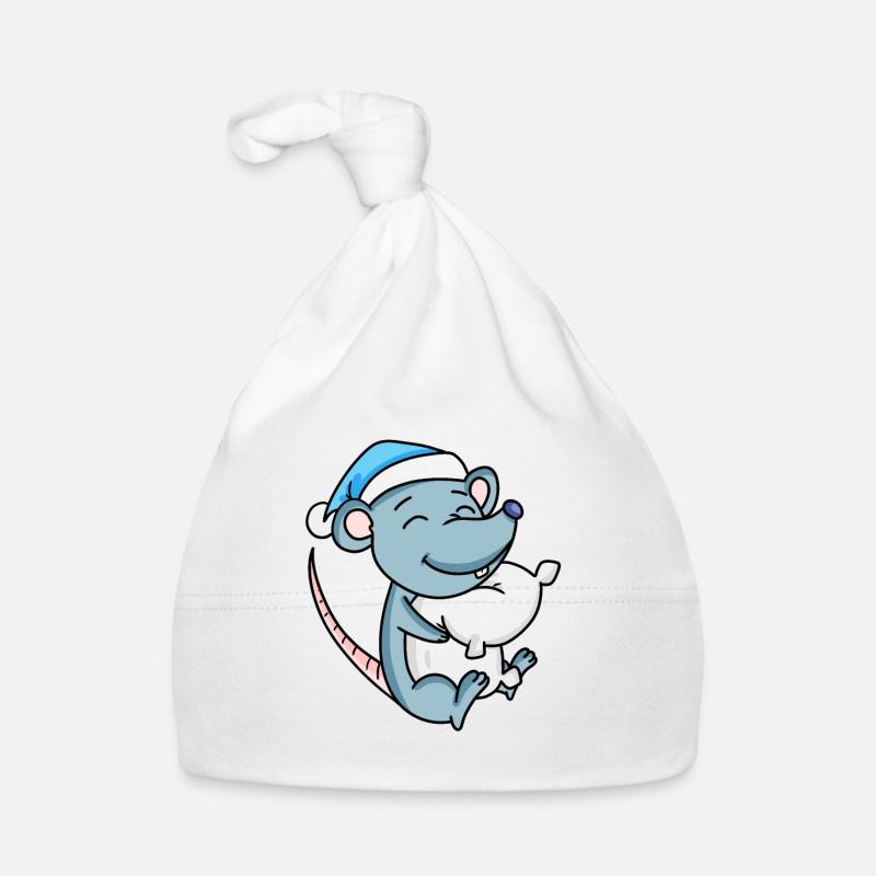 Souris Bébé Bonnet bio Bébé