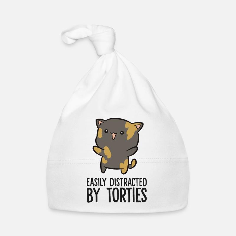 Amoureux des chats en écaille de tortue, facilement affecté par Bonnet bio Bébé