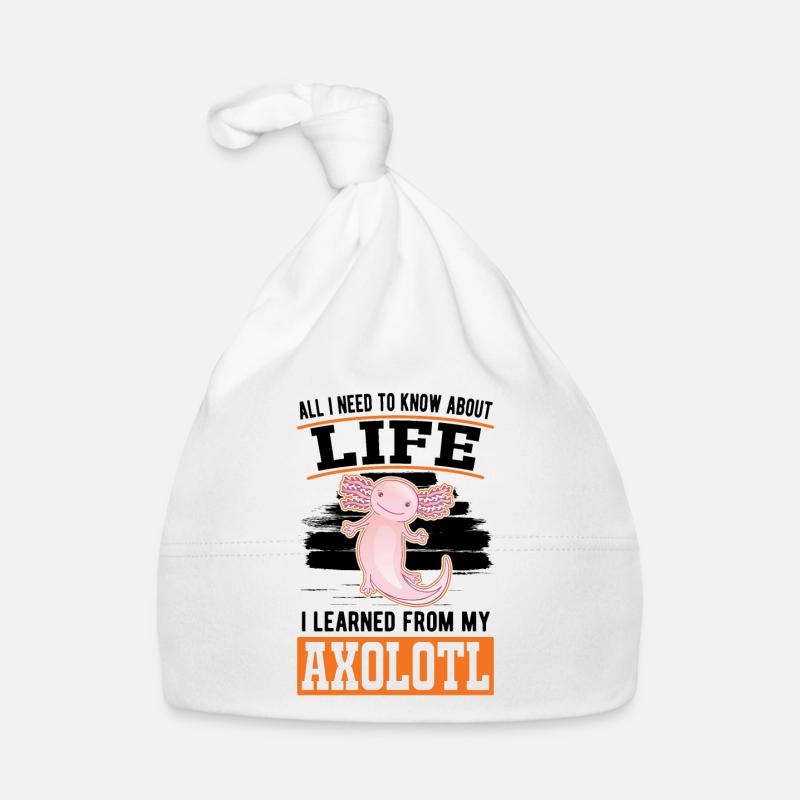 Axolotl Cadeau Queue Lurch Bonnet bio Bébé