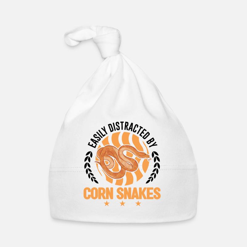 Facilement distrait par Corn Snakes Corn Snake Bonnet bio Bébé