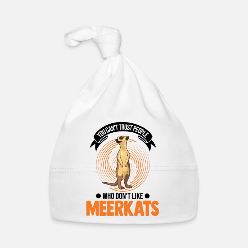 Suricate Cadeau Suricate Suricate Bonnet bio Bébé