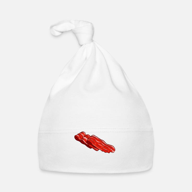 Bacon Is Meat Candy Organic Baby Cap