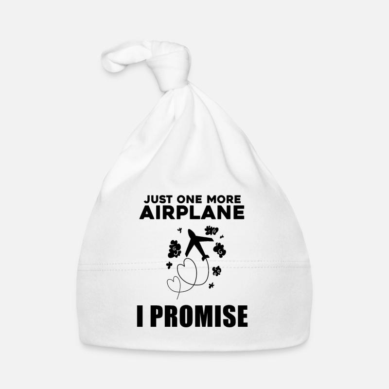 Flugzeuge Flugzeug Pilot Geschenk Baby Bio-Mütze